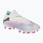 PUMA Future 7 Pro FG/AG Fußballschuhe puma weiß/puma schwarz/poison pink