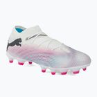 PUMA Future 7 Pro+ FG/AG Fußballschuhe puma weiß/puma schwarz/poison pink