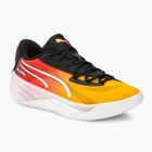 PUMA All-Pro Nitro Showtime gelb sizzle/violett schimmern Männer Basketball-Schuhe