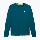 Herren PUMA Run Cloudspun blau Lauf-Longsleeve
