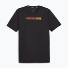 PUMA Run Favorite Graphic schwarzes Laufshirt für Herren