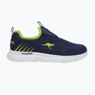 Kinderschuhe KangaROOS K-ETK Dunnart dark navy/lime