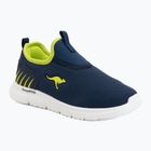 Kinderschuhe KangaROOS K-ETK Dunnart dark navy/lime