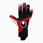 Uhlsport Powerline Supergrip+ Flex Torwarthandschuhe schwarz/rot/weiß