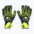 Torwarthandschuh uhlsport Prediction Supersoft HN navy/weiß/fluo gelb