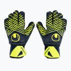 Uhlsport Prediction Supersoft Torwarthandschuhe navy/weiß/fluo gelb