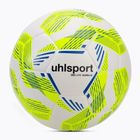 Fußball uhlsport 350 Lite Addglue weiß/fluo gelb/dunkelblau Größe 5