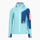 Damen Softshelljacke Ortovox Berrino mit Kapuze blau 6027700007