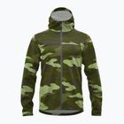 RedElk Agua Pro grünes Tarnmuster Regenjacke