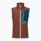 Weste Herren ORTOVOX Berrino clay orange