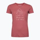 Damen ORTOVOX 150 Cool Mtn Protector Wildrose T-Shirt