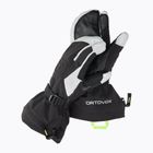 Skihandschuhe Herren ORTOVOX Merino Freeride 3 Finger black