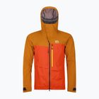 Skitourenjacke Herren ORTOVOX 3L Ravine Shell hot orange