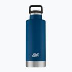 Esbit Sculptor Edelstahl-Thermoflasche "Standard Mouth" 750 ml Vlies blau