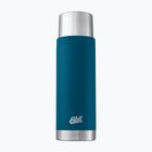 Esbit Sculptor Edelstahl Isolierflasche 1000 ml Vlies blau