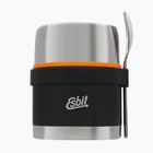 Lebensmittel-Thermobehälter mit Besteck Esbit Stainless Steel Food Jug 500 ml black