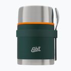 Lebensmittel-Thermobehälter mit Besteck Esbit Stainless Steel Food Jug 750 ml forest green