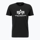 Alpha Industries Herren Basic schwarzes T-shirt