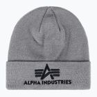 Alpha Industries 3D grau heather Kappe