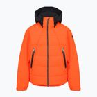 Kinder-Skijacke Descente Puff mandarin orange
