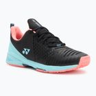 Herren-Tennisschuhe YONEX Sonicage 3 CL schwarz/himmelblau