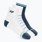 Socken YONEX 19236 Quarter 3 Paar navy/white/green
