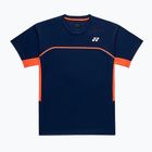 Herren-Tennisshirt YONEX 10726 Practice Crew Neck dark navy