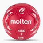 Handball Molten H1A1800-PL red Größe 1