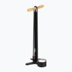 Lezyne Steel HV Floor Drive 3.5 100psi flach schwarz Fahrradpumpe