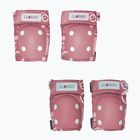Globber Toddler tiefes Pastellrosa/Formen Babyschützer-Set