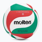 Molten Volleyball V4M4000-4 weiß/grün/rot Größe 4