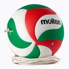 Geschmolzener Volleyball mit farbigem Gummi V5M9000-T