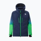 Skijacke Herren Descente Hybrid Down dark night/ cell green