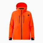 Herren Skijacke Descente Straight Line mandarin orange