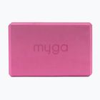 Yoga-Block Myga Foam Block pink