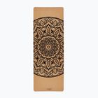 Yogamatte Myga Mandala XL 6 mm brown