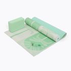 Yoga-Set Myga Sage Palm Yoga Set mat + block + green strap