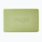 Yoga-Block Myga Foam Block green