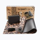 Yoga-Set Myga Leopard Yoga Set brown