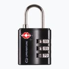 Lifeventure TSA Combi Lock Vorhängeschloss schwarz