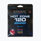 Squashsaite Karakal Hot Zone Braided 120 11 m rot