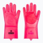 Muc-Off Deep Scrubber Handschuhe rosa Fahrradreinigungshandschuhe