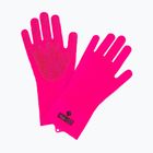 Muc-Off Deep Scrubber Handschuhe rosa Fahrradreinigungshandschuhe