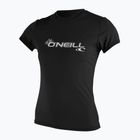 Schwimm T-Shirt Damen O'Neill Basic Skins Sun Shirt black