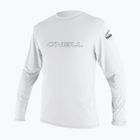 Schwimm Longsleeve  Herren O'Neill Basic Skins Sun Shirt white