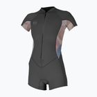 O'Neill Bahia 2/1 Front Zip Spring graphite/desert bloom/drift blue Neoprenanzug für Damen