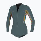 Women's O'Neill Bahia 2/1 Front Zip Short Spring shade/ arta geo/ shade Neoprenanzug