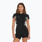 O'Neill Bahia 2/1 mm Front Zip Spring schwarz/ micah floral/ schwarz Damen Neoprenanzug