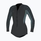 Damen Schwimm-Neoprenanzug O'Neill Bahia 2/1 mm Front Zip Short Spring tempered steel/shade