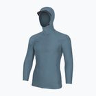 Herren Rashguard O'Neill Hyperfreak Skins Rash Guard Hooded blue fusion/blue fusion